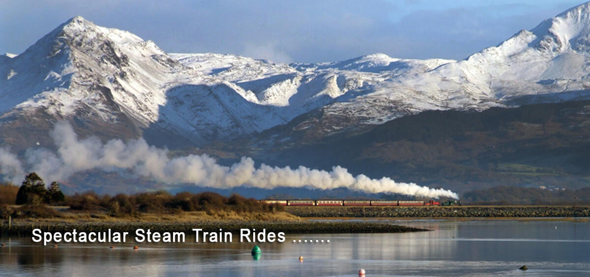 Ffestiniog & Welsh Highland Railway - stunning steam train rides through Snowdonia